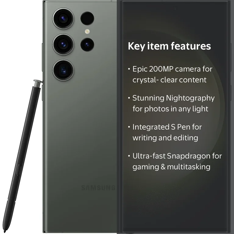 Restored SAMSUNG Galaxy S23 Ultra Cell Phone, Factory Unlocked