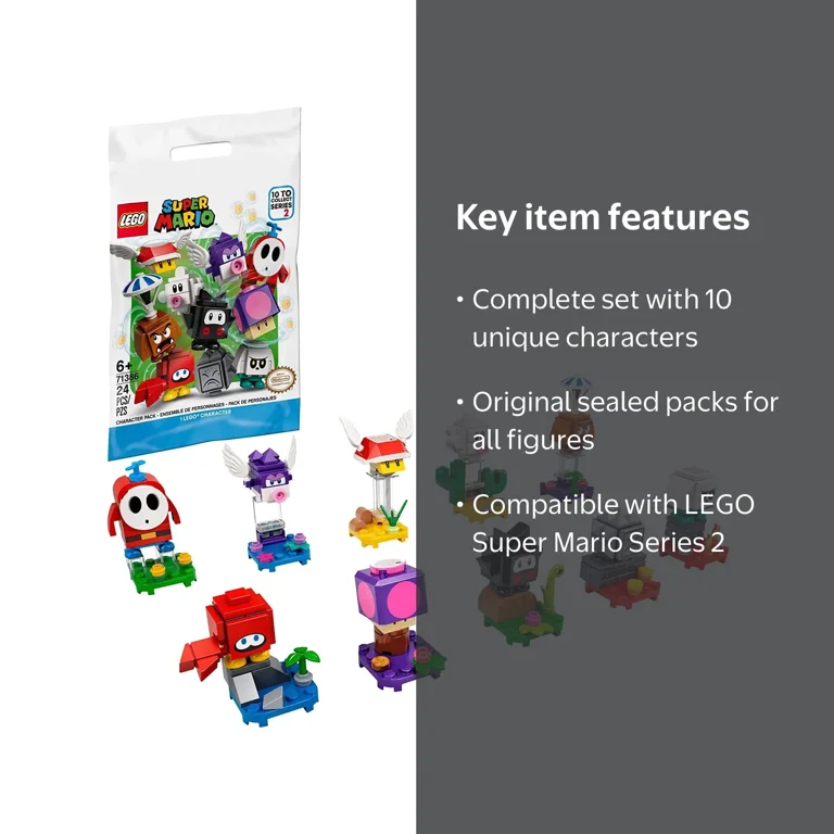 LEGO Super Mario Series 2 Collectible Character Packs - Complete