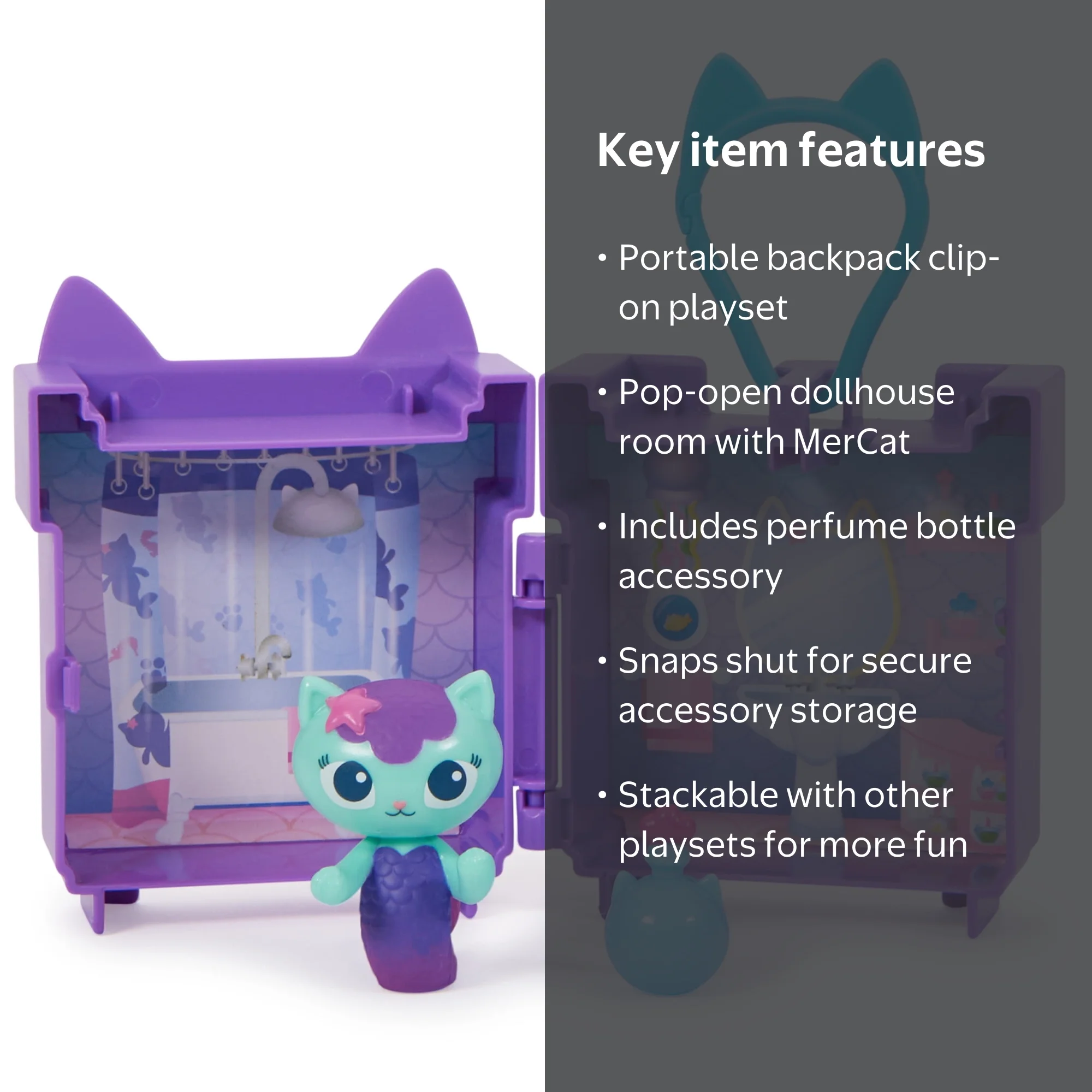 Gabby's Dollhouse Clip-On Playset (Styles May Vary) - Walmart.com