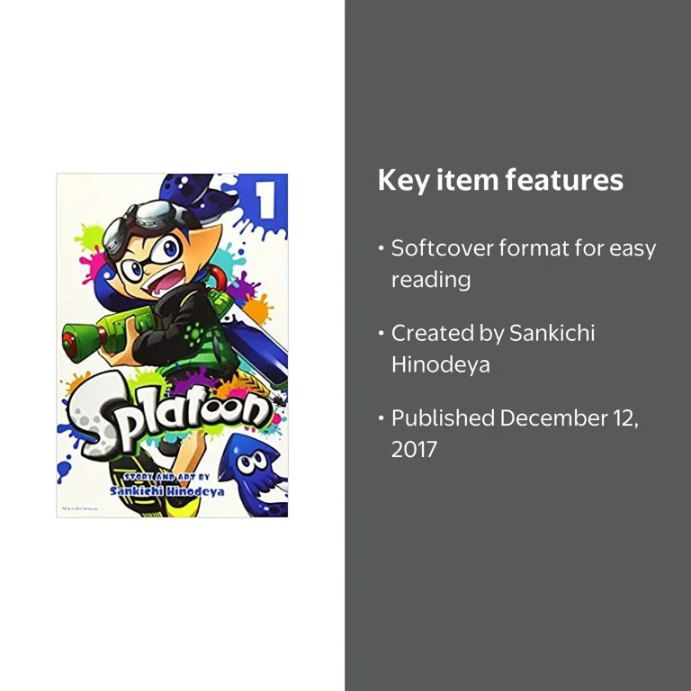 Splatoon, Vol. 1 (Paperback) - Walmart.com