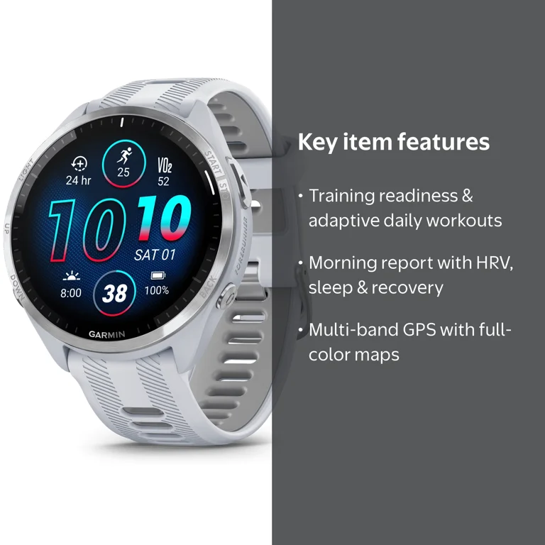 GARMIN, Forerunner 965 Running Smartwatch, Colorful AMOLED, Model