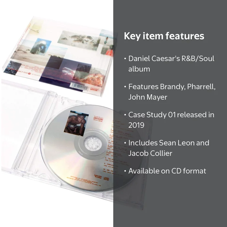 Daniel Caesar - Case Study 01 - Music & Performance - CD - Walmart.com