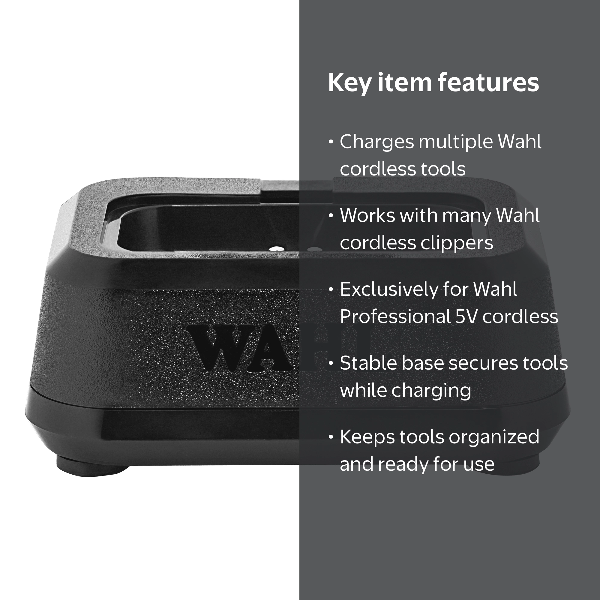 Wahl Professional Charge Single Power Station for Cord/Cordless