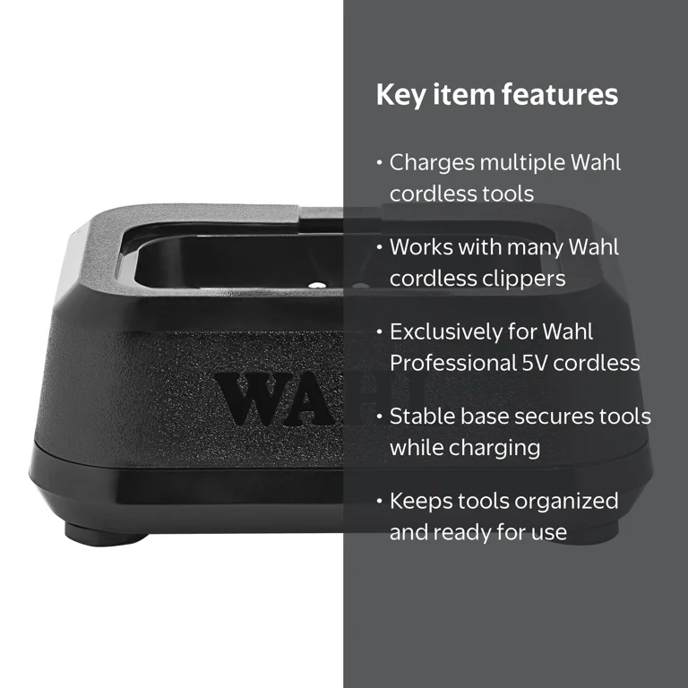 Wahl Professional Charge Single Power Station for Cord/Cordless