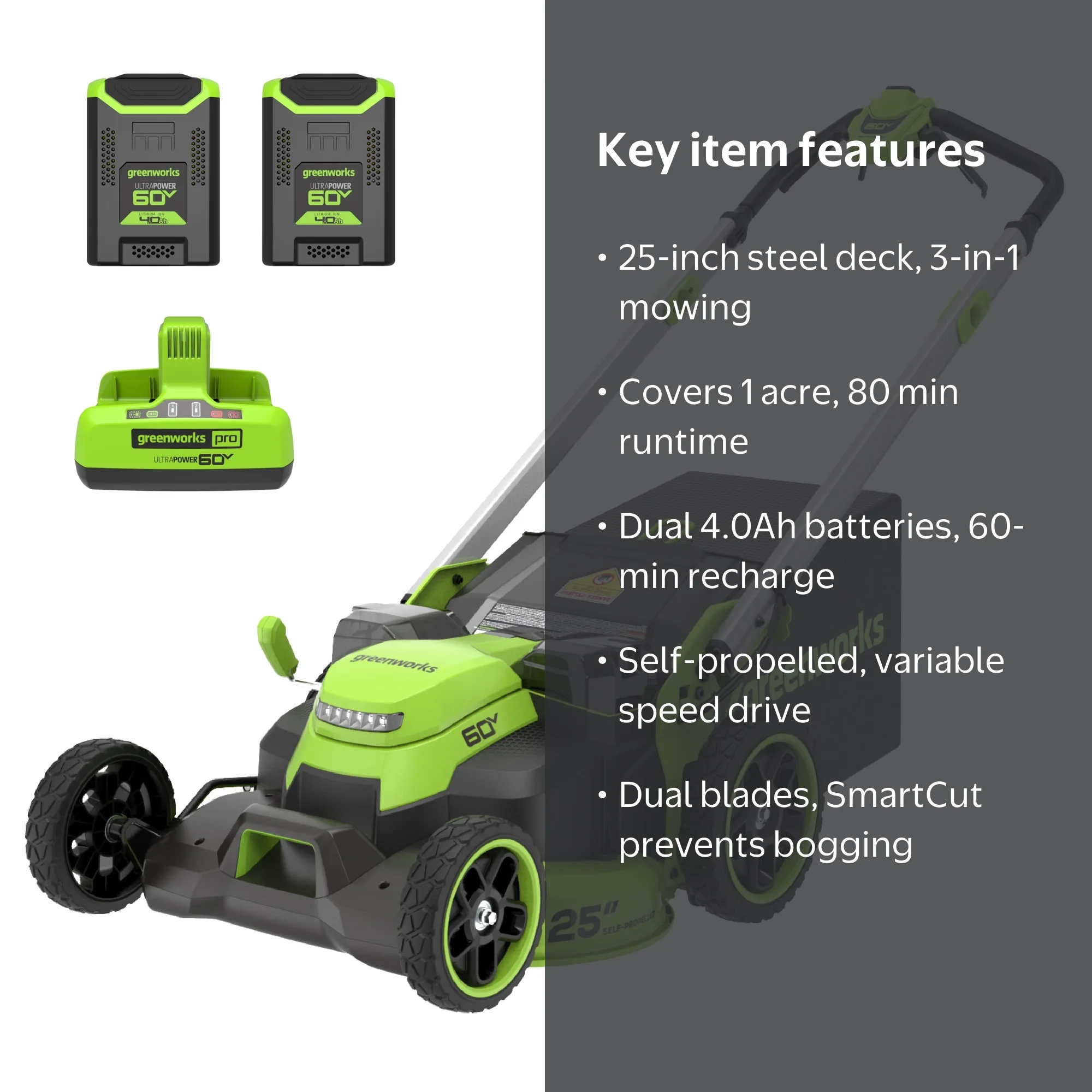 Greenworks 60V 25