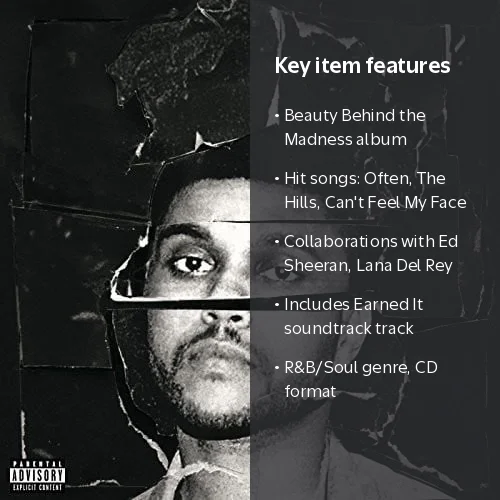 The Weeknd - Beauty Behind the Madness - Music & Performance - CD