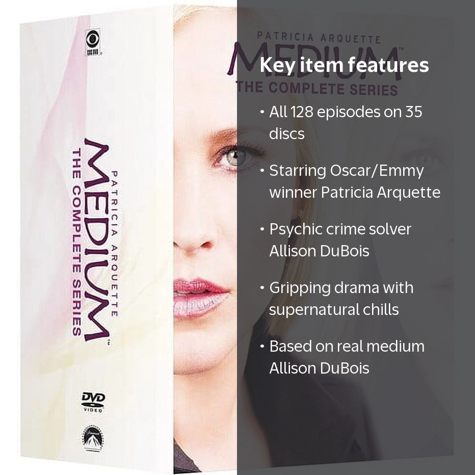 Medium: The Complete TV Show Seasons Box Set (DVD) - Walmart.com