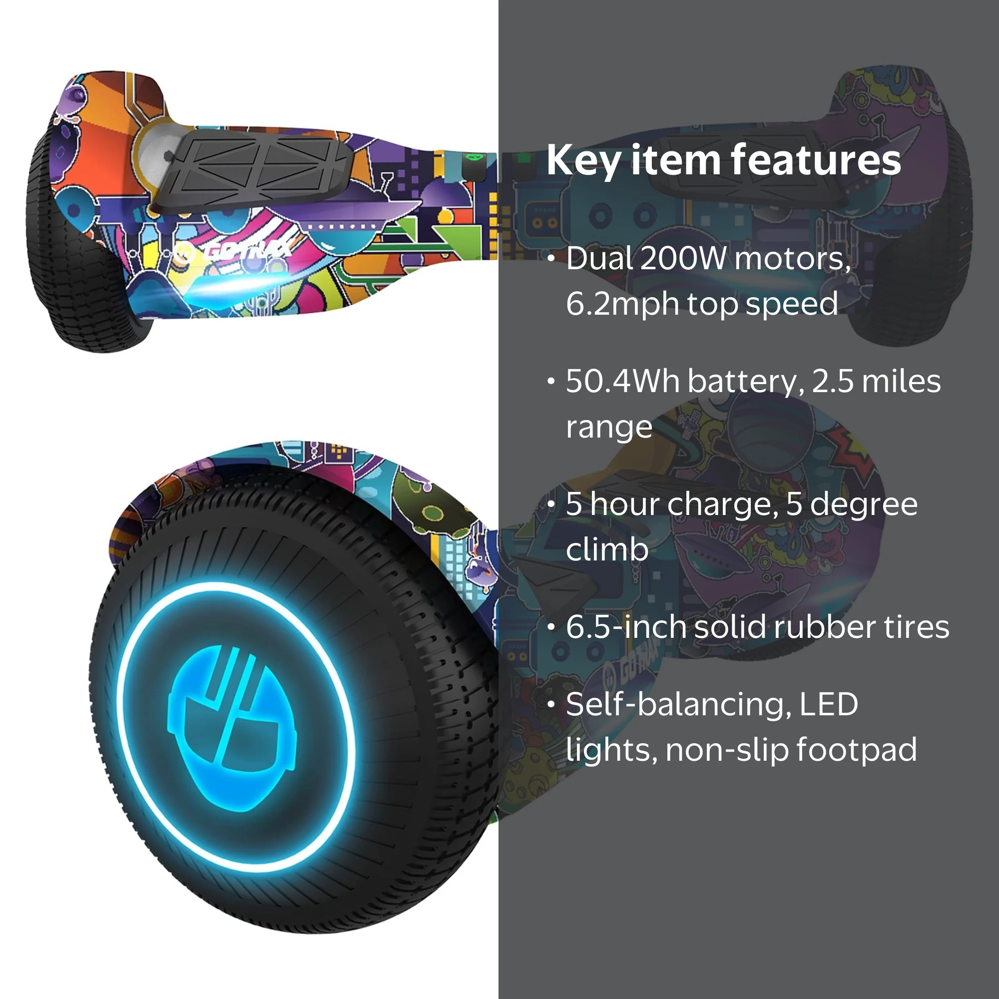 GOTRAX Edge Hoverboard for supervised childcare activities