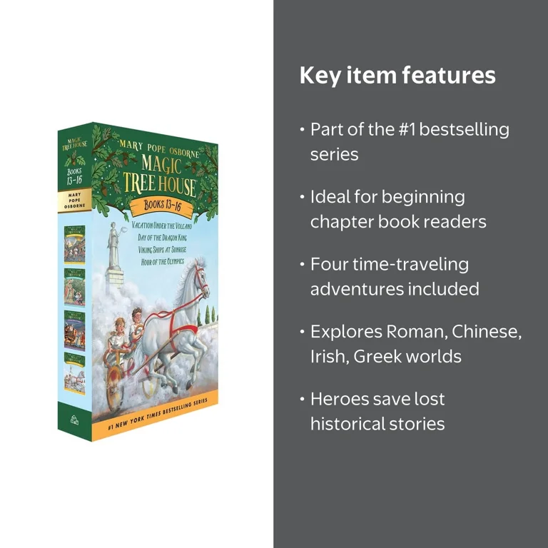 Magic Tree House Magic Tree House Books 13-16 Boxed Set: Vacation