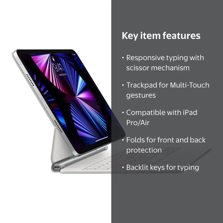 Apple Magic Keyboard for iPad Pro 11-inch 1st-4th gen + more