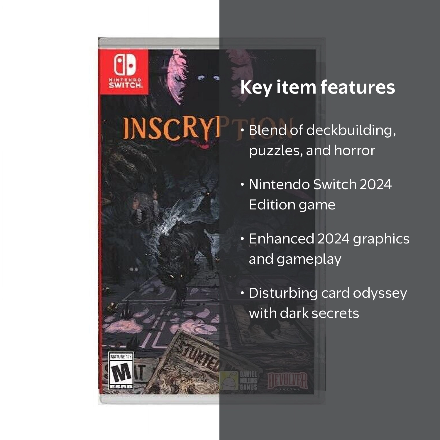 SRG Game: Inscryption for Nintendo Switch - 2024 Edition - Walmart.com