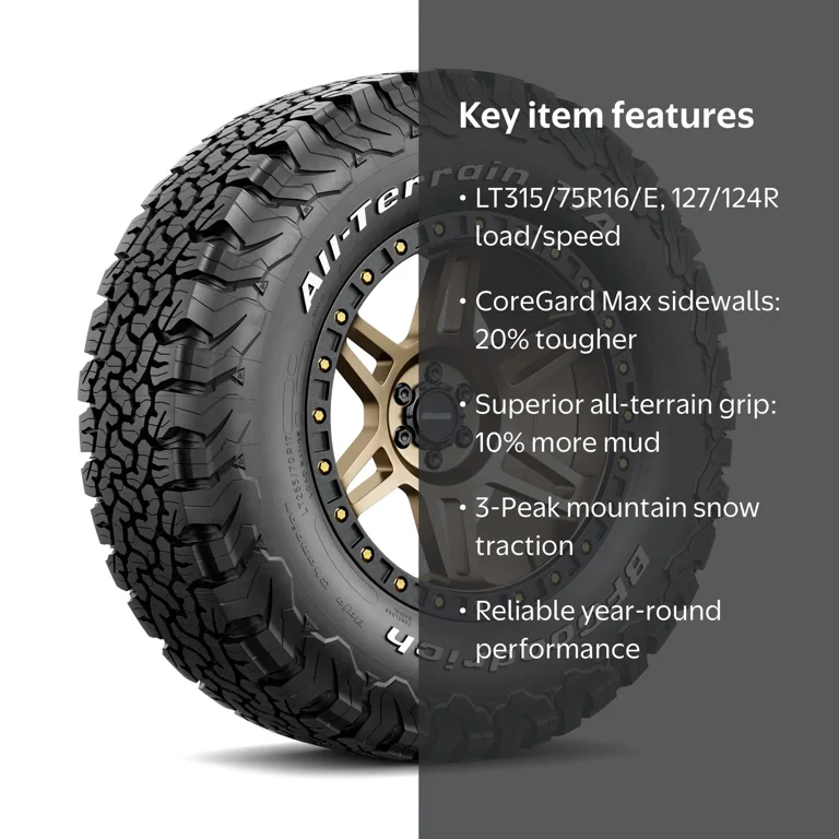 BFGoodrich All-Terrain T/A KO2 All-Season LT315/75R16/E 127/124R