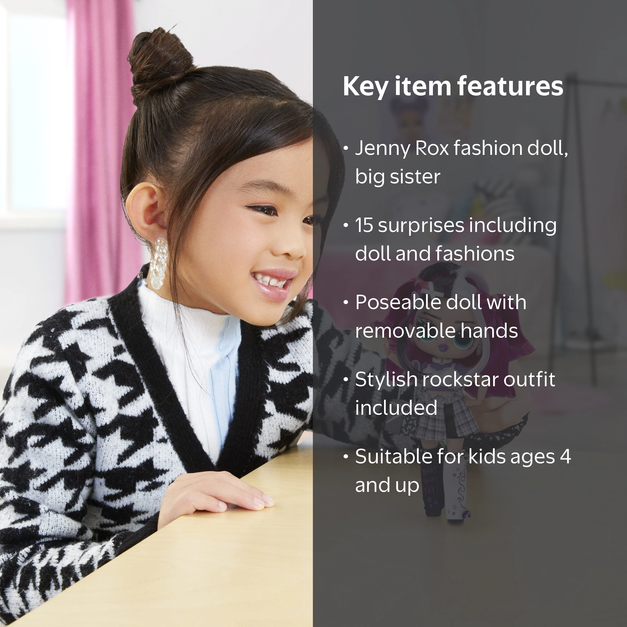 L.O.L. Surprise!, Tweens Series 4 Fashion Doll Jenny Rox, 15