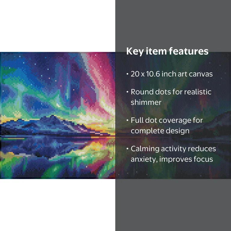 DIAMOND DOTZ® Aurora Borealis Special Edition Diamond Painting Kit
