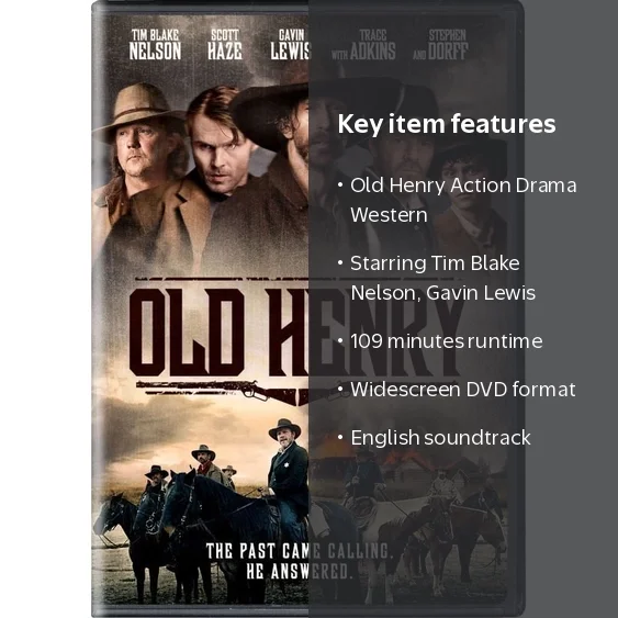 SDS, DVD, Old Henry, Western Action, 109 min, Widescreen - Walmart.com