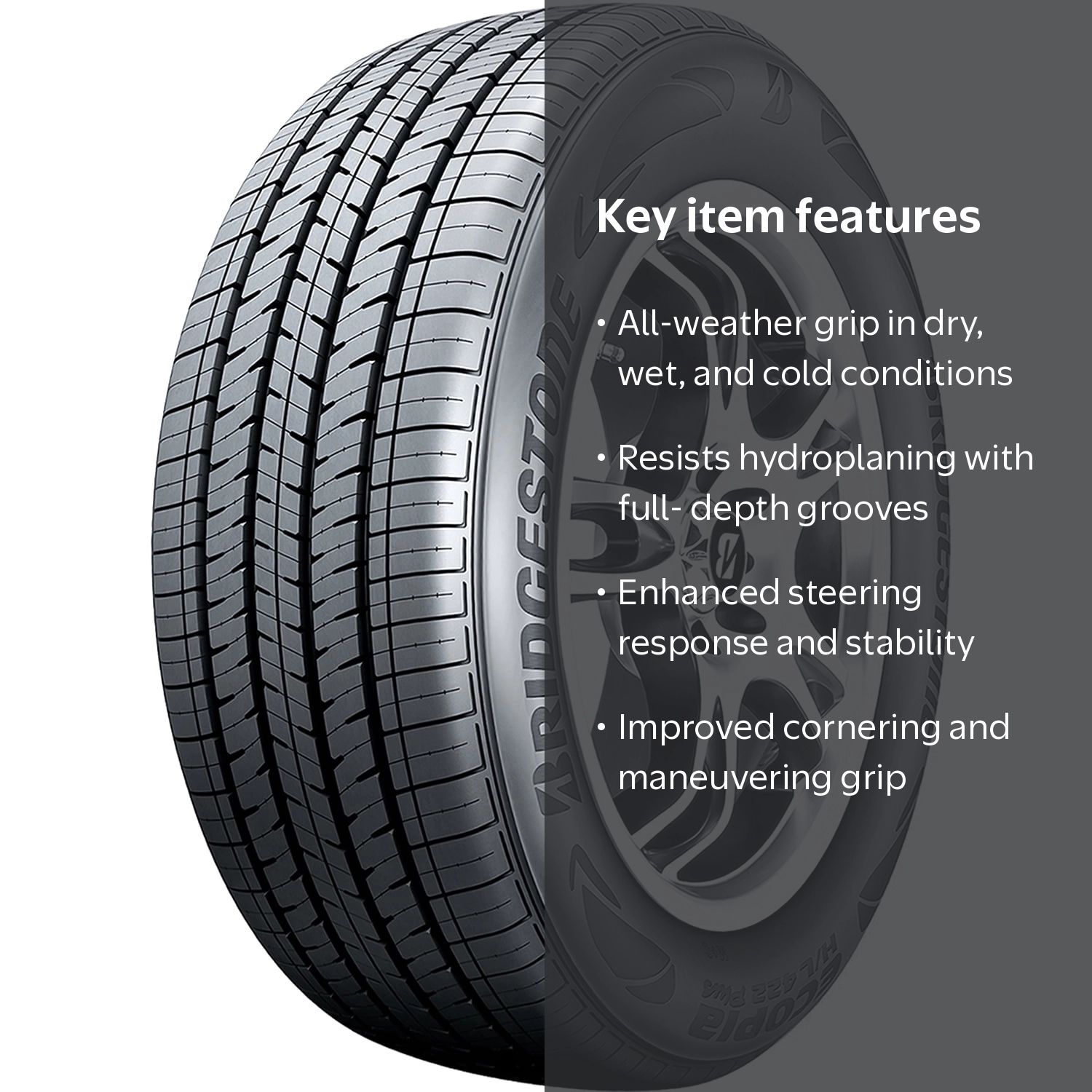 Bridgestone Ecopia H/L 422 Plus 235/55R18 100H oe a/s All Season