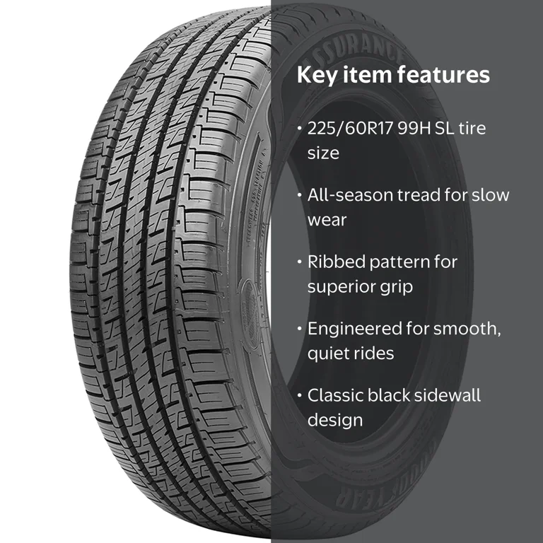 Goodyear Assurance MaxLife All Season 225/60R17 99H Passenger Tire Goodyear Assurance MaxLife All Season 225/60R17 99H Passenger Tire