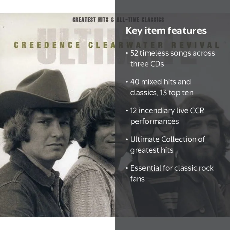 Creedence Clearwater Revival - Ultimate Greatest Hits 3 CD