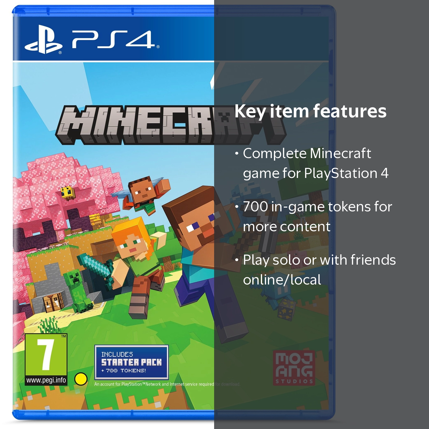 Minecraft, Starter Collection, PS4, Includes Full Game and Extras