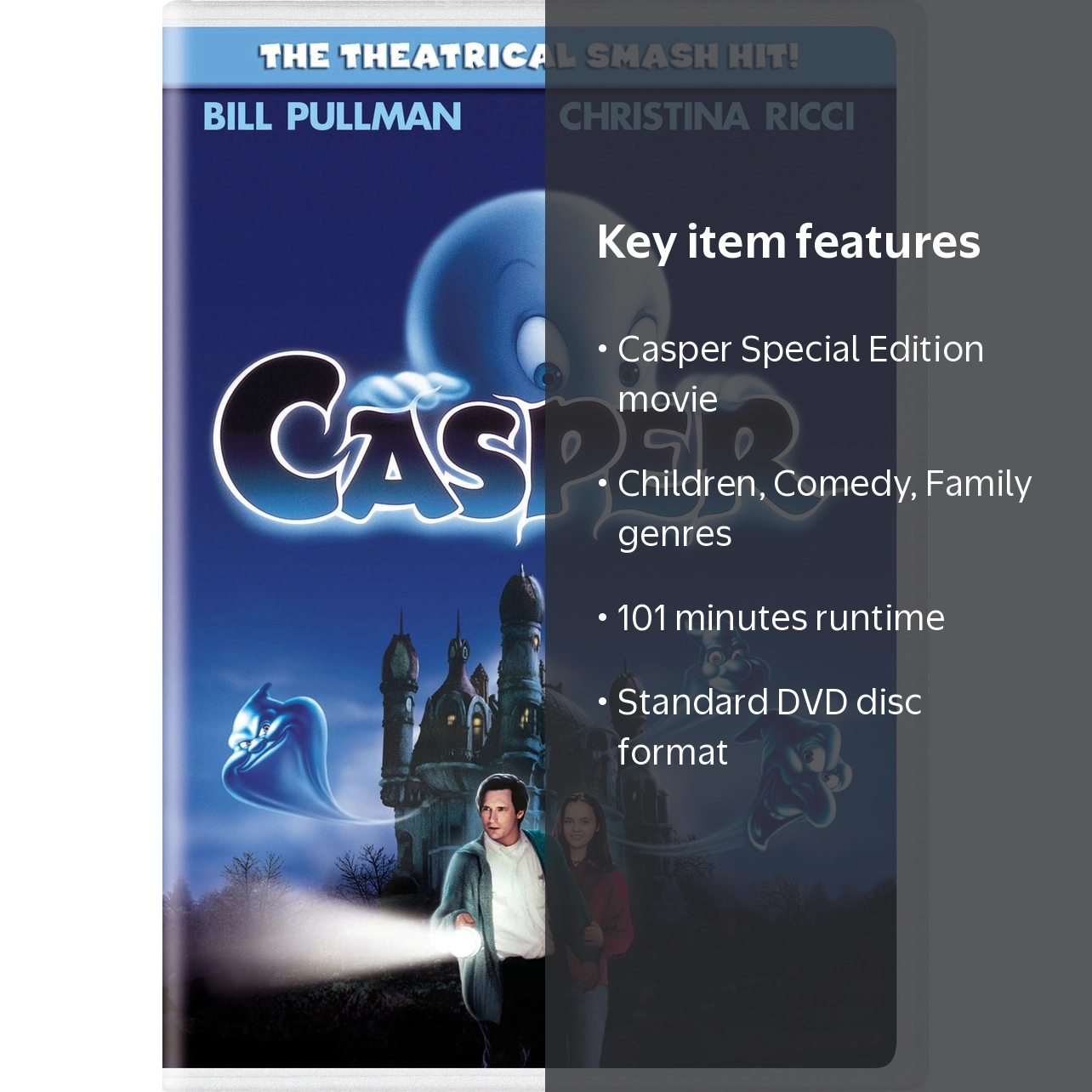 SDS, DVD, Casper Special Edition, 101 mins, Family Comedy
