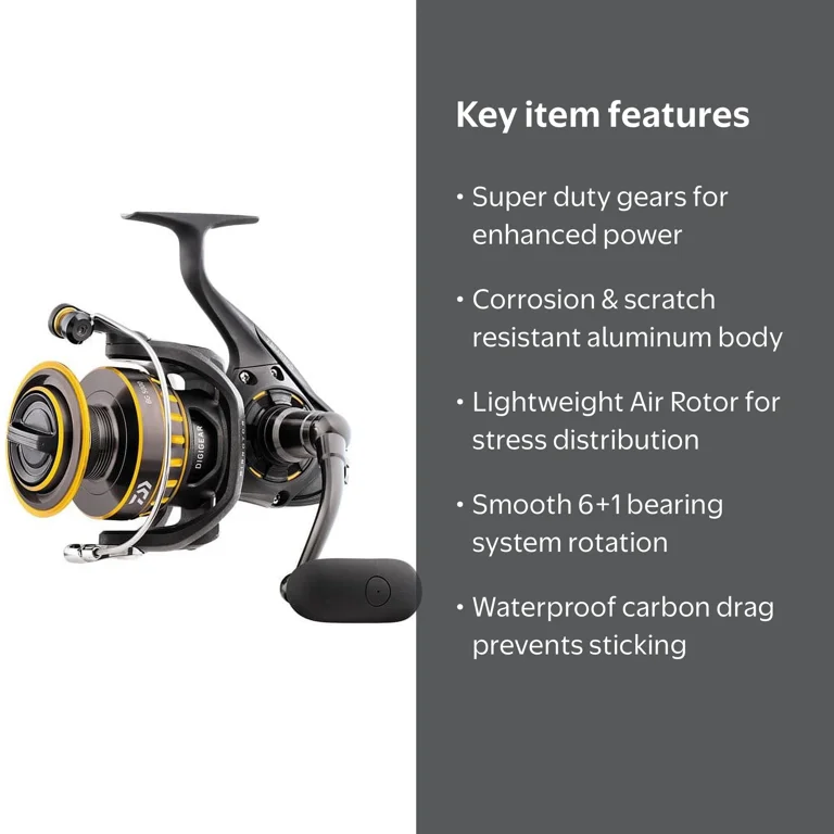 daiwa battler reel Ballistic MQ LT Spinning Reels Daiwas MAGSEAL technology effectively seals the main shaft Daiwa Reel BG Spinning