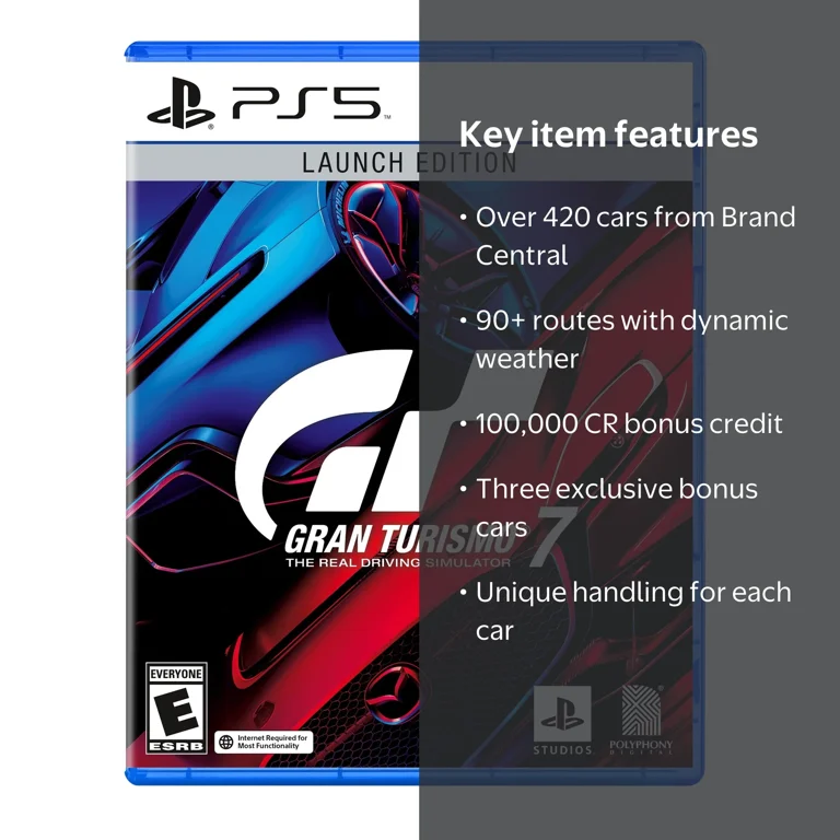 Gran Turismo 7: Launch Edition - PlayStation 5 - Walmart.com