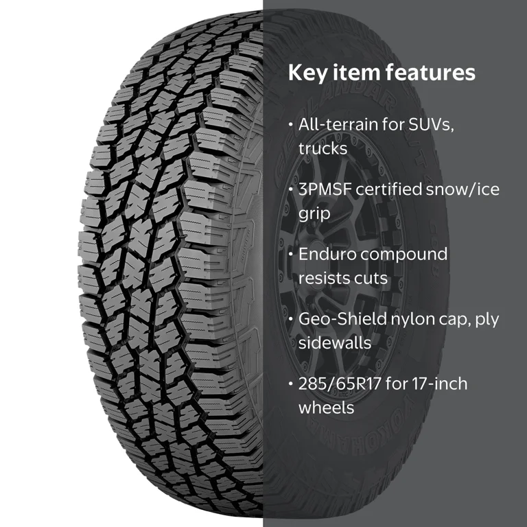 Yokohama Geolandar A/T4 G018 All Terrain 285/65R17 116H Light