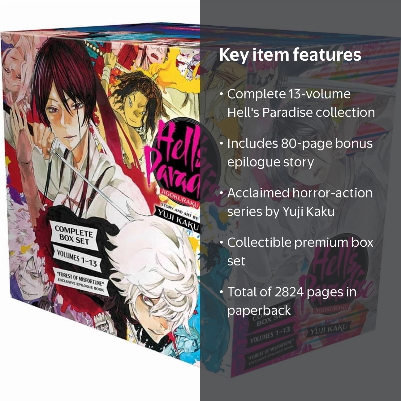Hell's Paradise: Jigokuraku Complete Box Set: Volumes 1-13