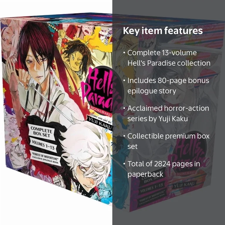 Hell's Paradise: Jigokuraku Complete Box Set: Volumes 1-13