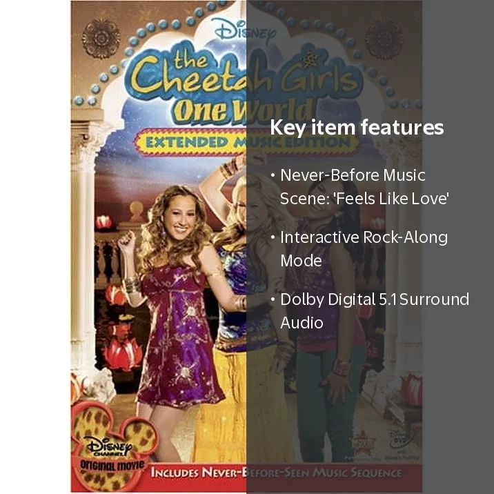 The Cheetah Girls: One World (DVD) - Walmart.com