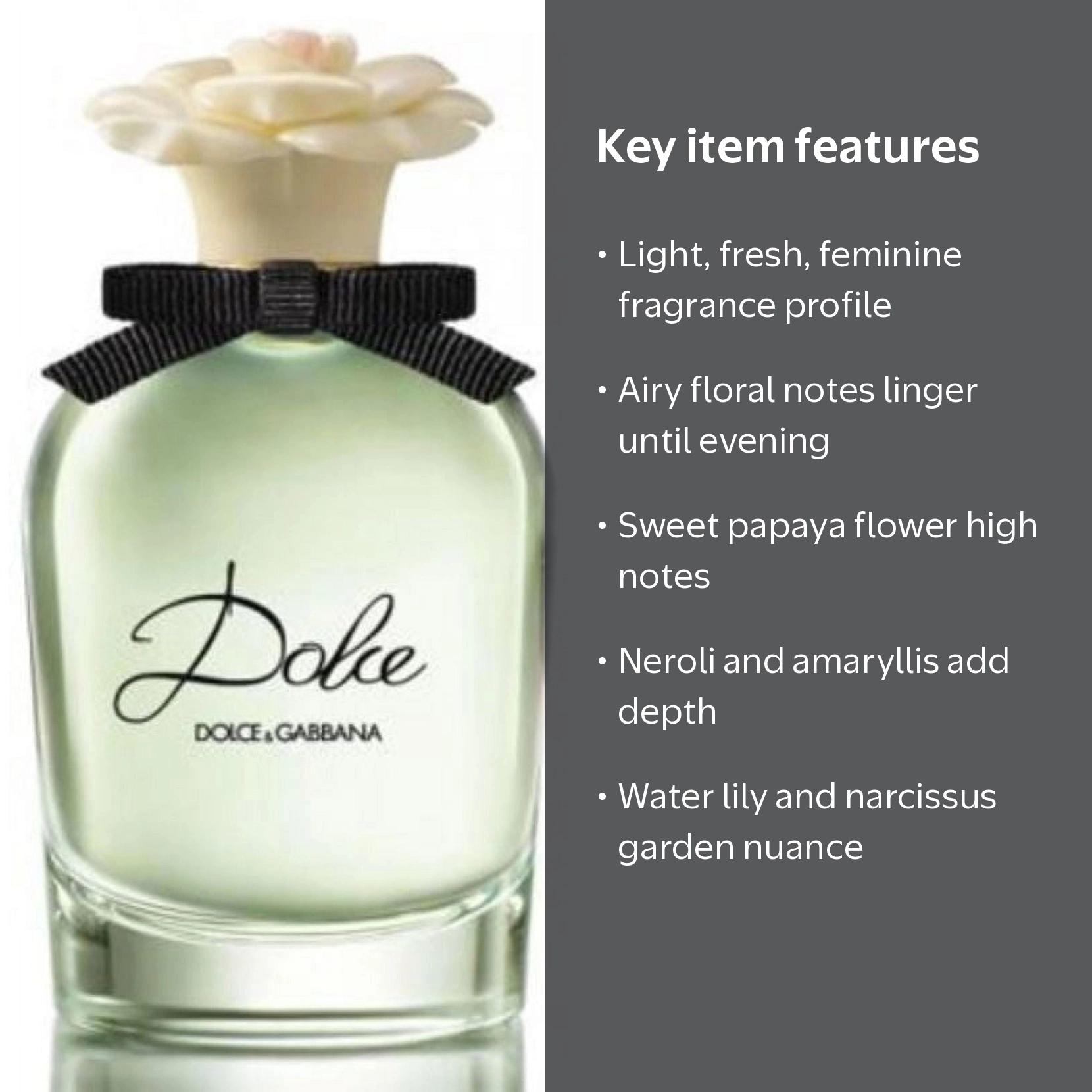 Dolce and Gabbana Dolce Eau De Parfum Spray for Women 2.5 oz