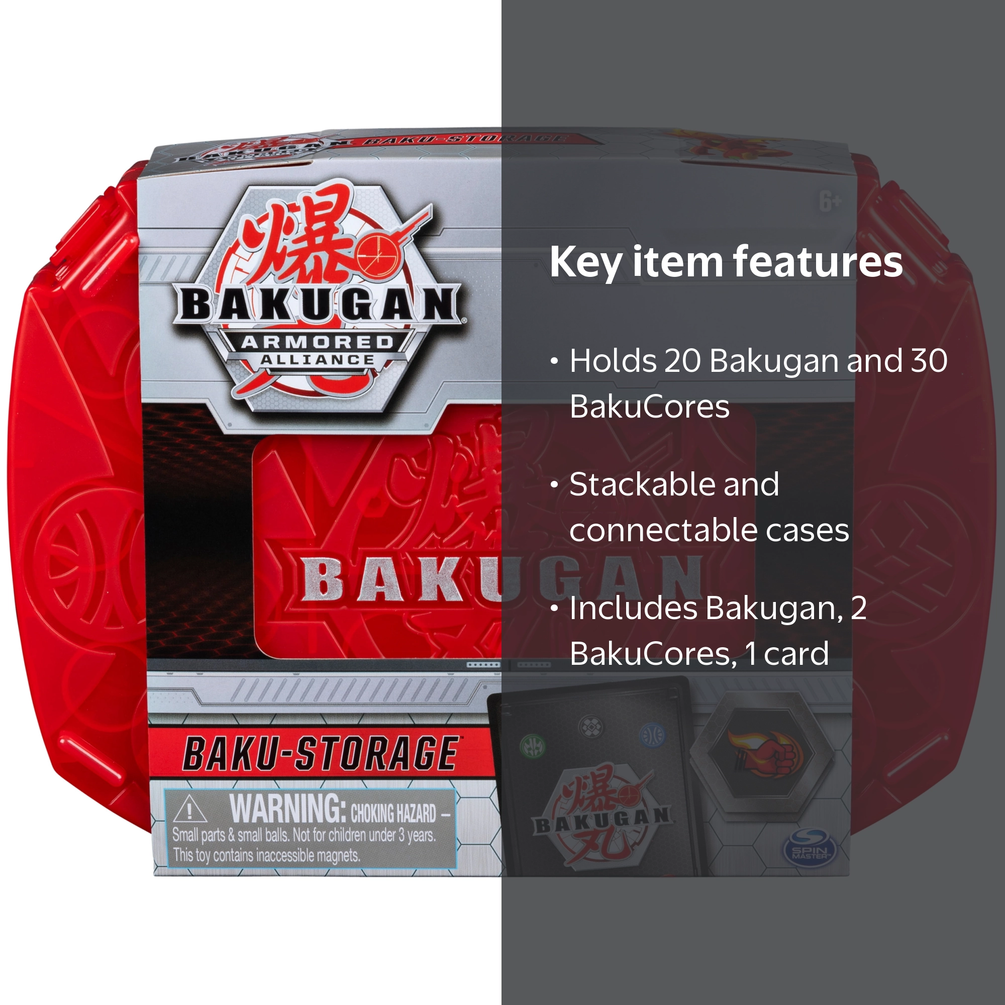 Bakugan Armored Alliance Baku-Storage Case with Dragonoid Action