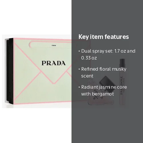 Prada Paradoxe Virtual Flower for Women 2 Piece Set: 1.7 oz Eau de
