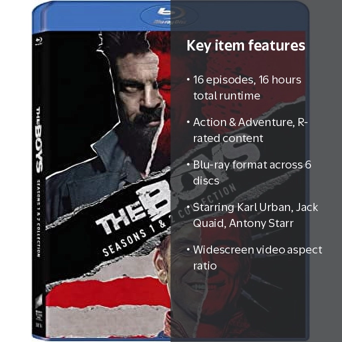 The Boys: Seasons 1 and 2 Collection Blu-ray, Sony Pictures