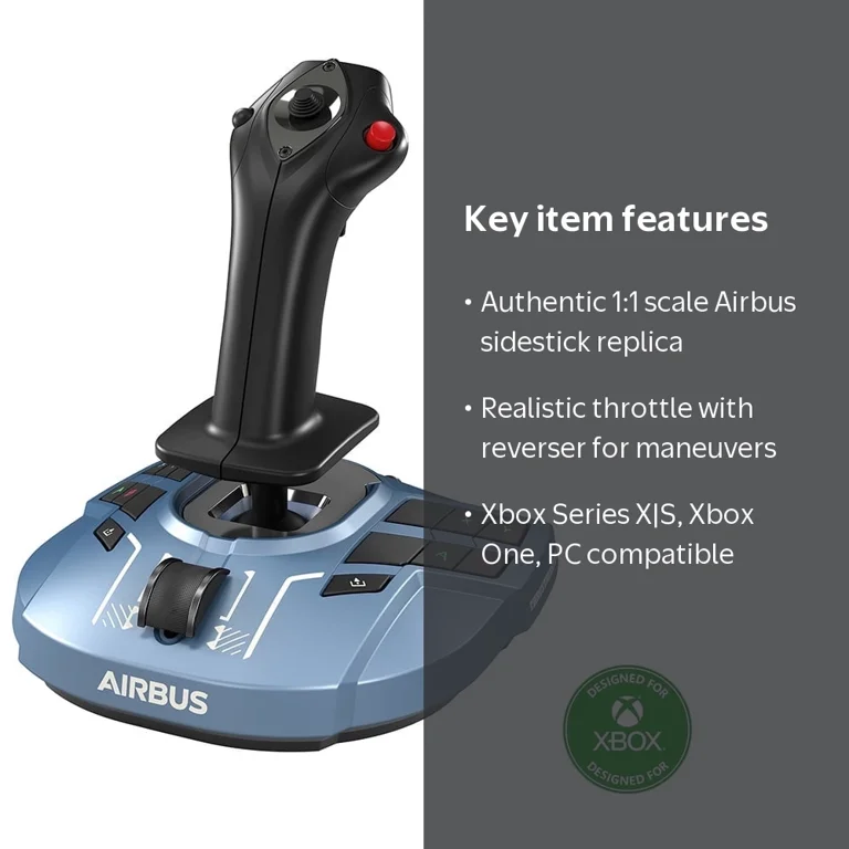 Thrustmaster TCA Sidestick Airbus X Edition (compatible w/ XBOX Thrustmaster TCA Sidestick Airbus X Edition (compatible w/ XBOX