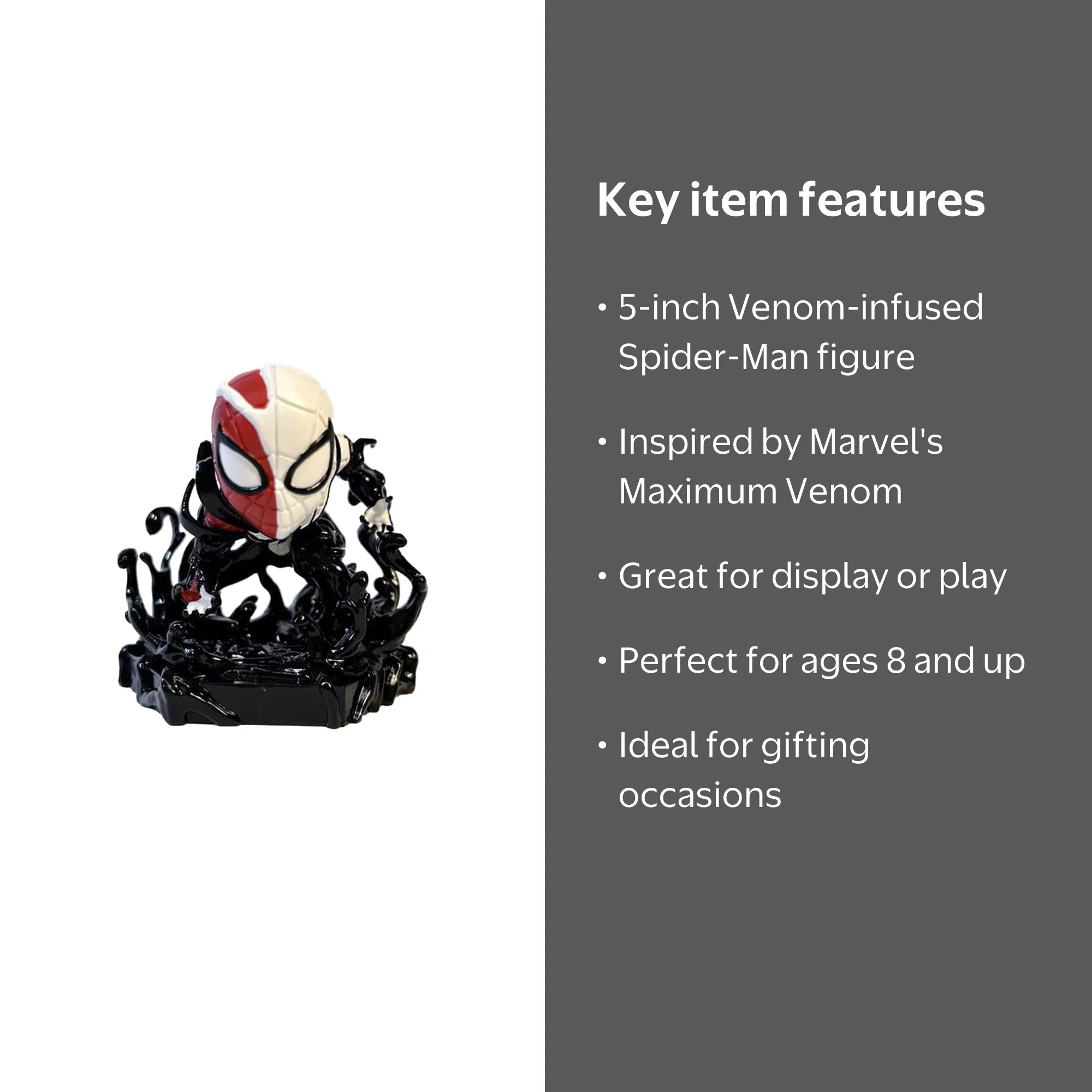 YuMe Spider-Man Maximum Venom Series Hero Box - Venomized Spider