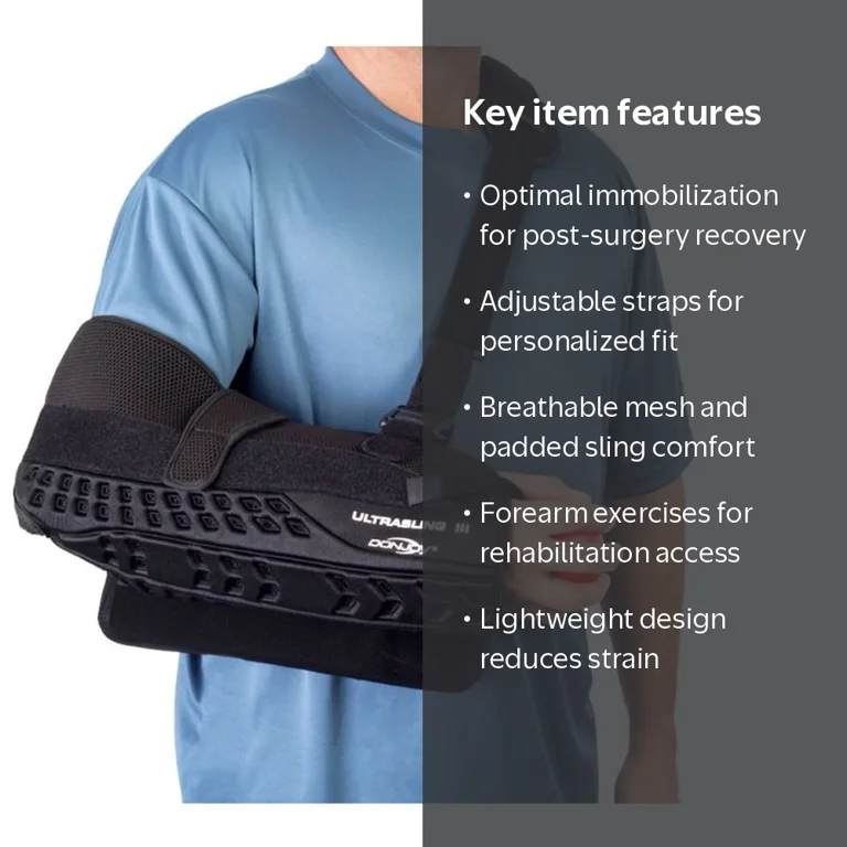DonJoy UltraSling III Shoulder Brace – Immobilizer Sling for