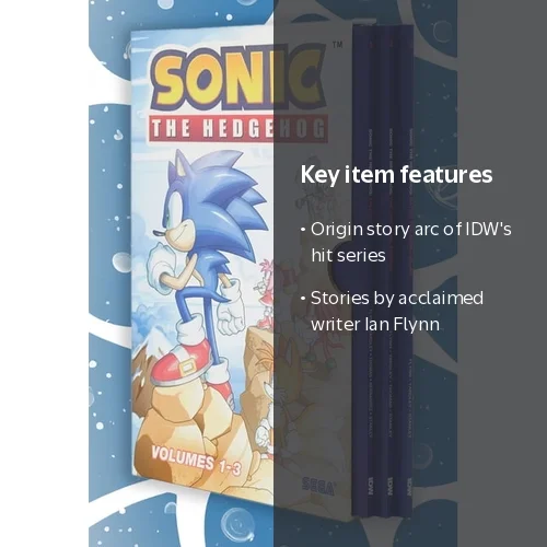 Ian Flynn, Sonic the Hedgehog: Box Set, Vol. 1-3 - Walmart.com