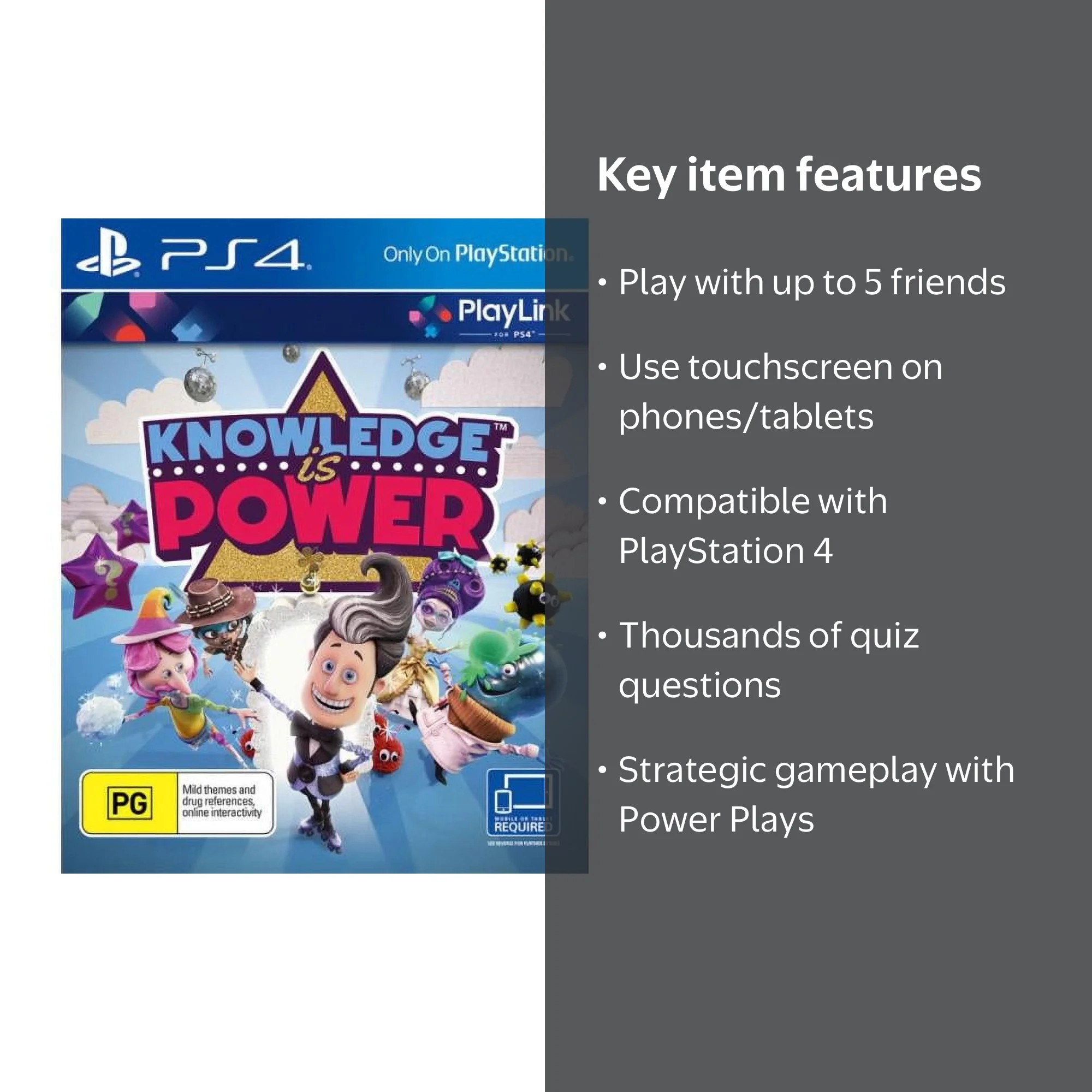 Knowledge is Power [PlayStation 4] - Walmart.com