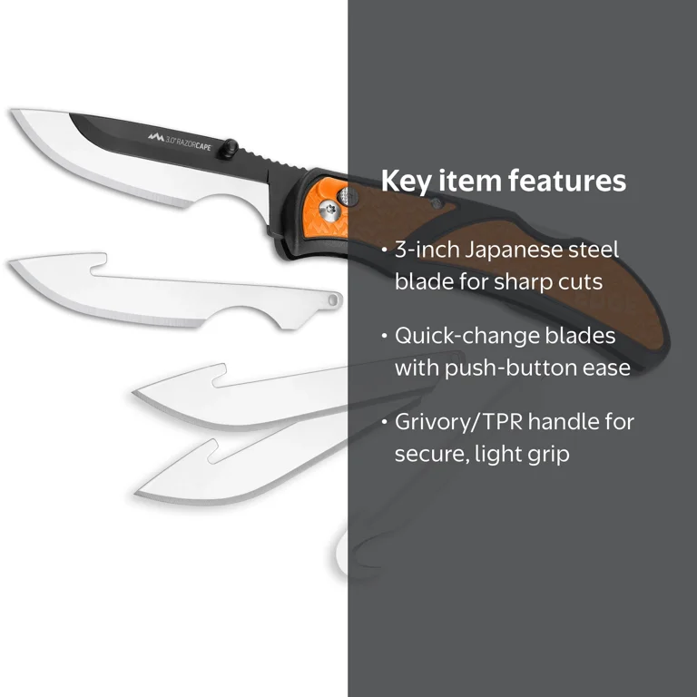 Outdoor Edge RazorCape Pocket Knife 3