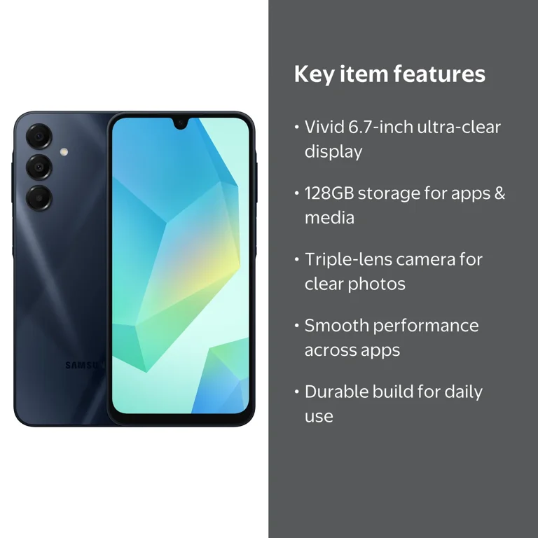 SAMSUNG Galaxy A16 5G A Series Cell Phone, [Locked to AT&T