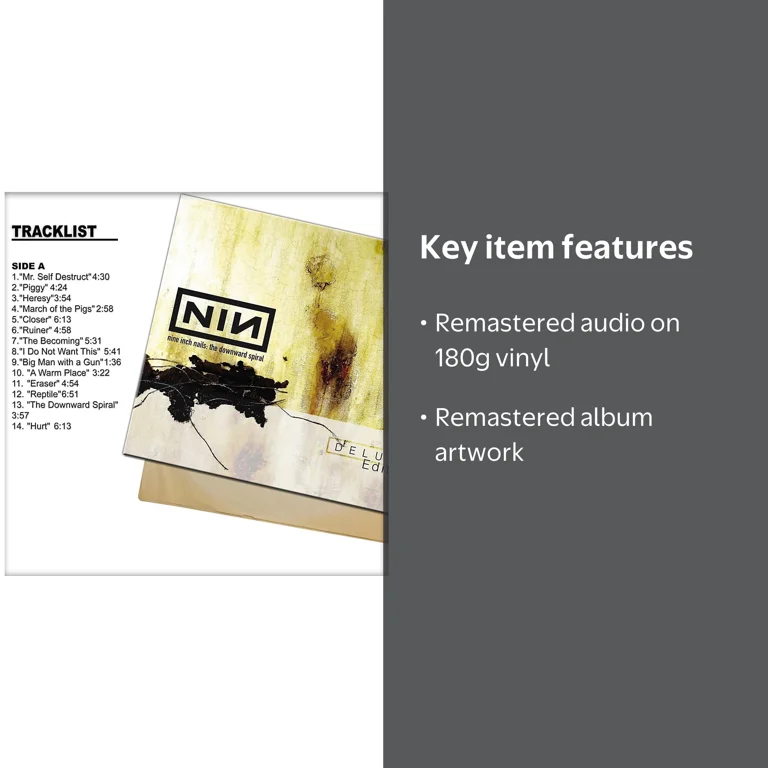 Nine Inch Nails - 2017 Remastered The Downward Spiral Rock Vinyl
