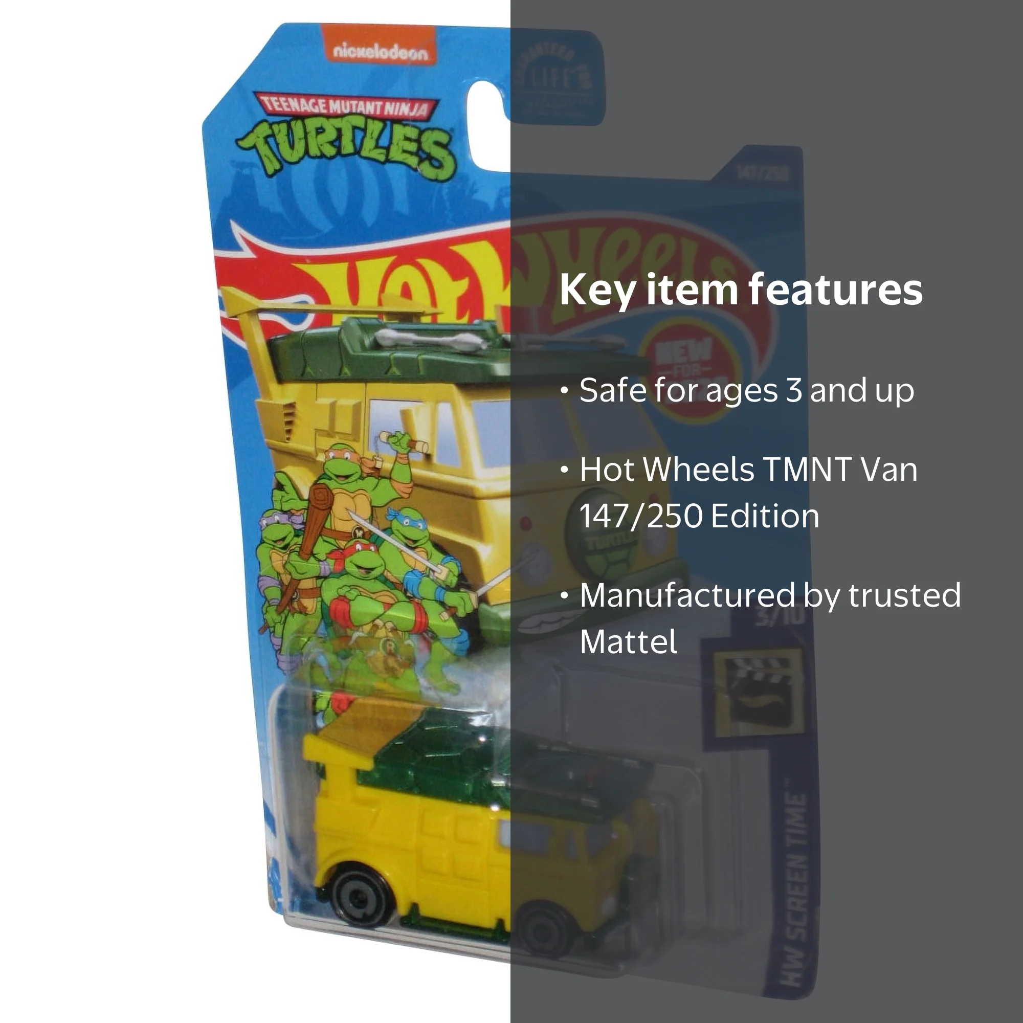 Hot Wheels Screen Time 3/10 Teenage Mutant Ninja Turtles (2020