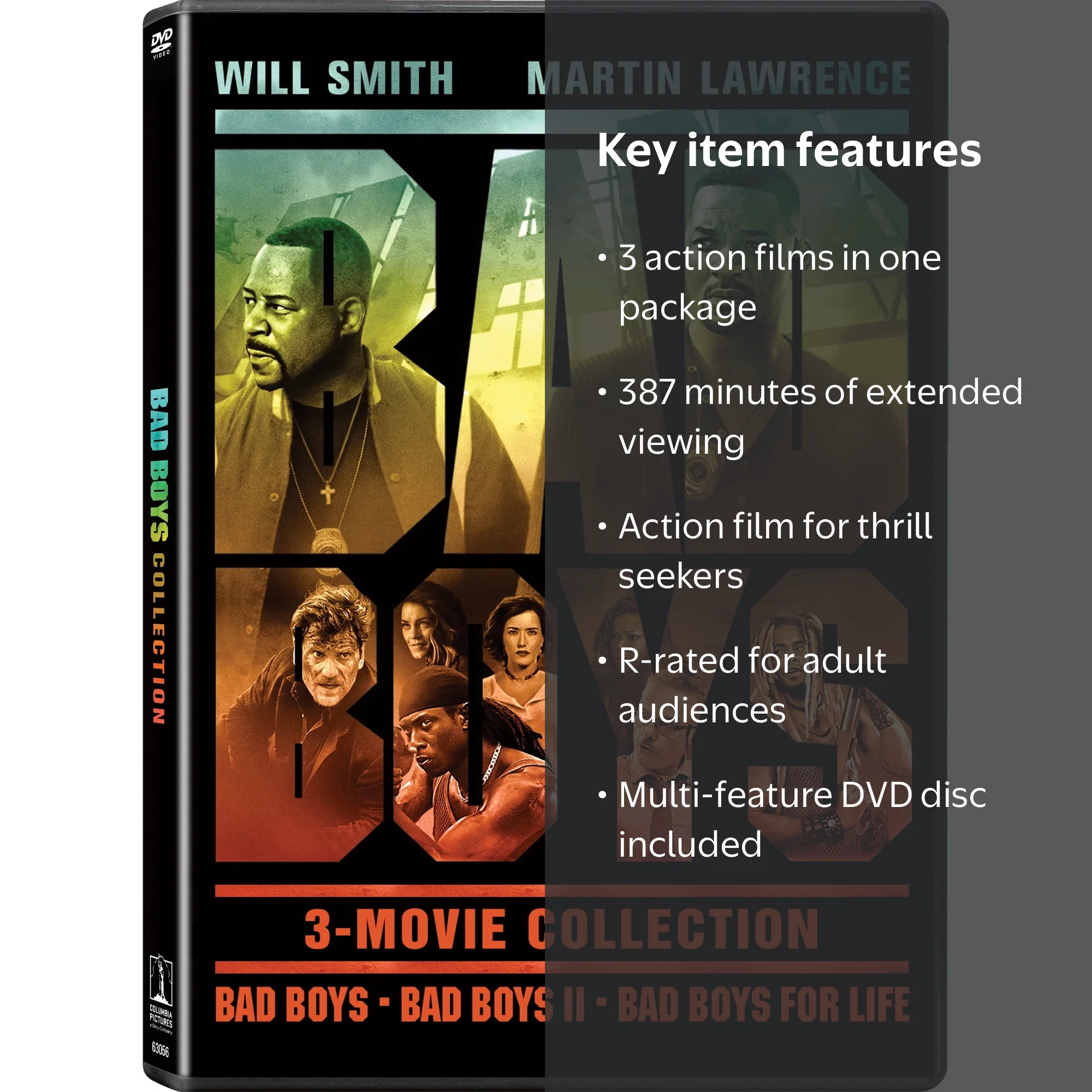 Bad Boys / Bad Boys II / Bad Boys For Life (DVD) - Walmart.com