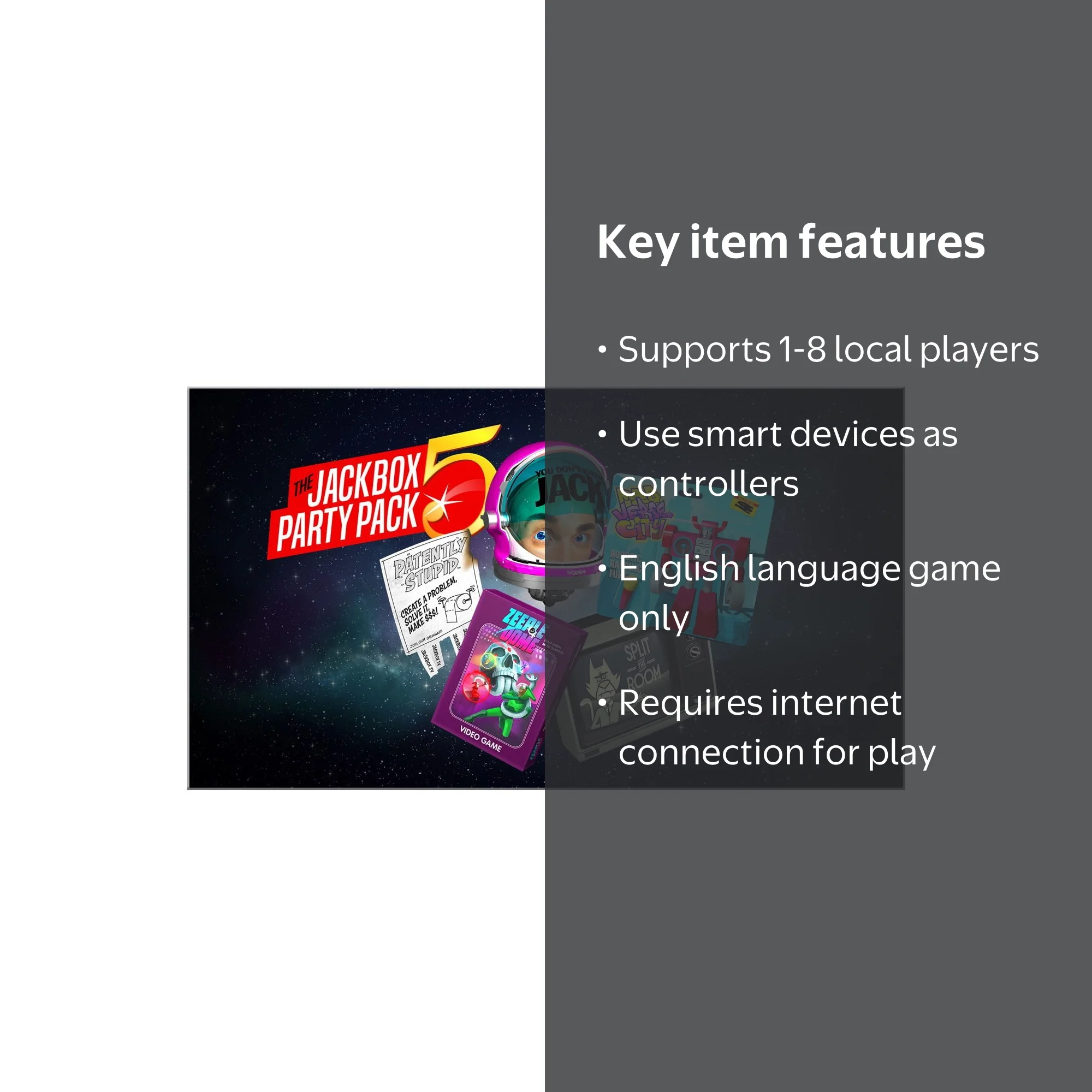 The Jackbox Party Pack 5 - Nintendo Switch [Digital] - Walmart.com