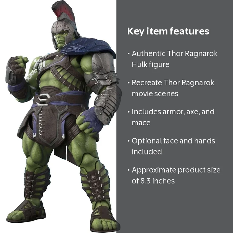 Bandai Tamashii Marvel Thor Ragnarok Hulk S.H. Figuarts Action