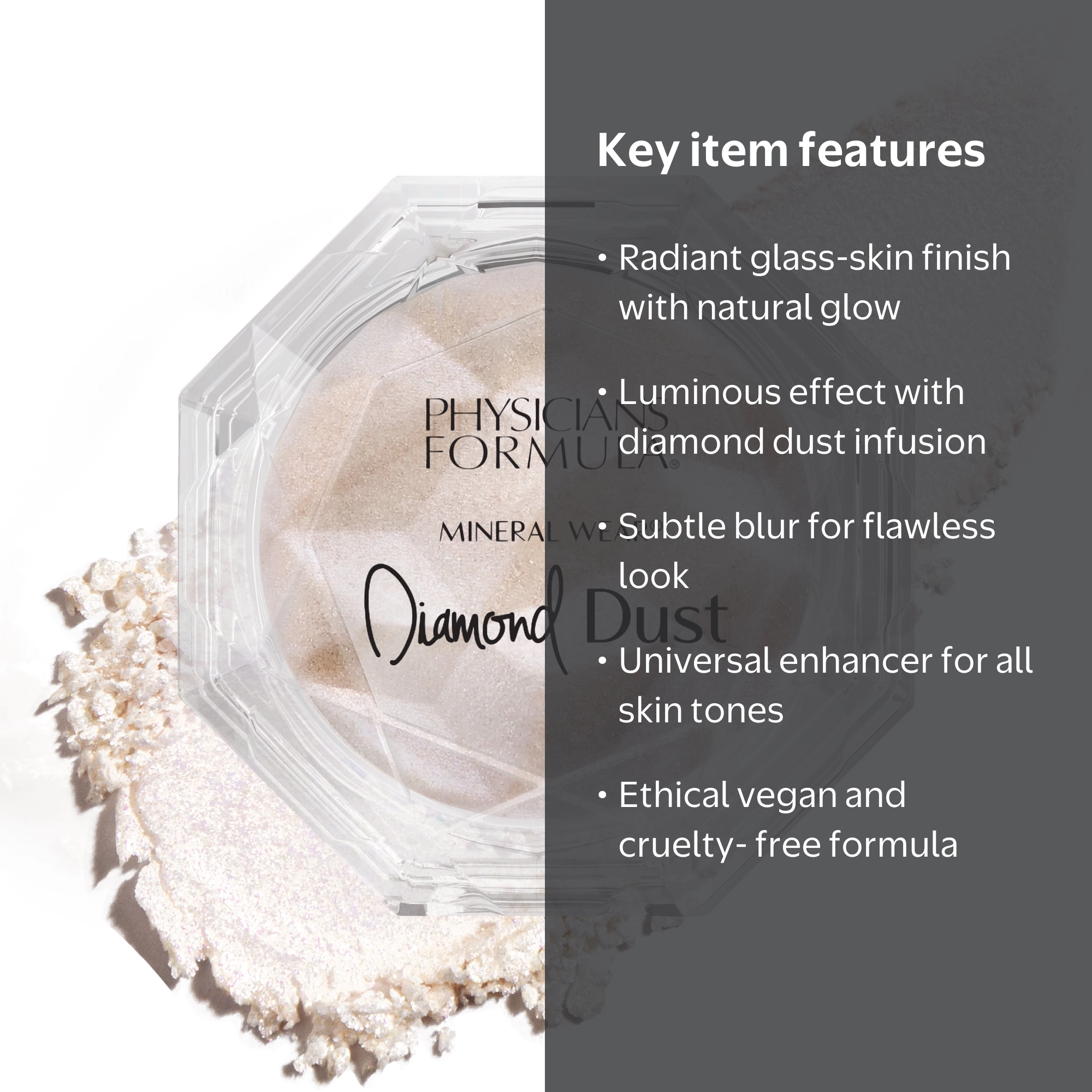 Physicians Formula Diamond Dust Highlighter, Starlit Glow, 0.2 oz