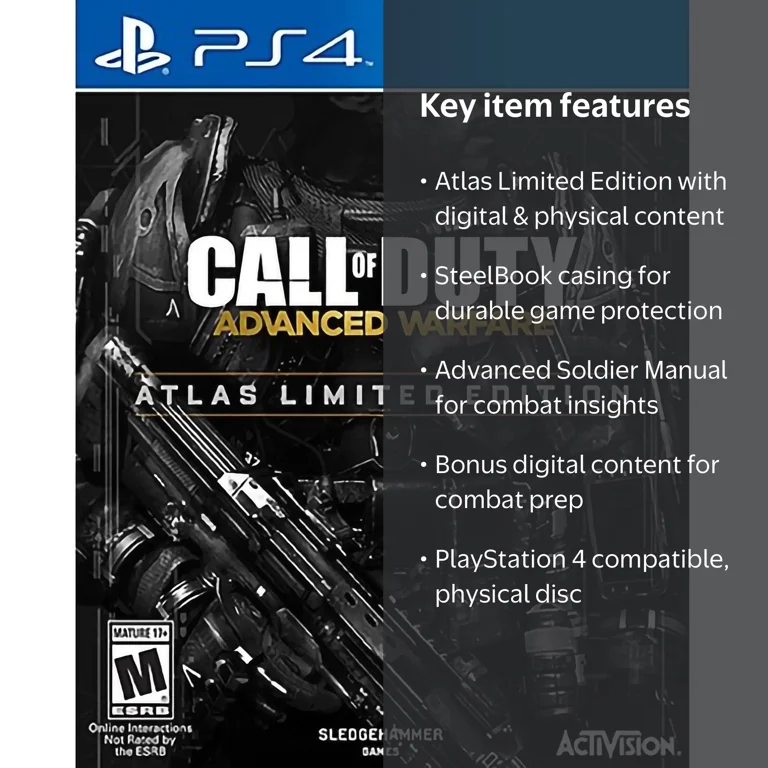 Activision's Call of Duty: Advanced Warfare Atlas Limited Edition