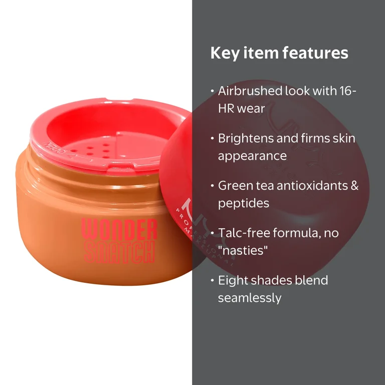 フェイスパウダー nency NYX Wonder Snatch Translucent Setting Powder, Sassy Spice 06