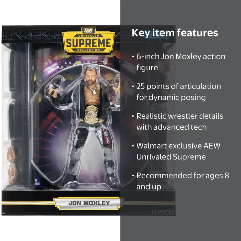 AEW Unrivaled 6-inch figure Jon Moxley - Walmart.com